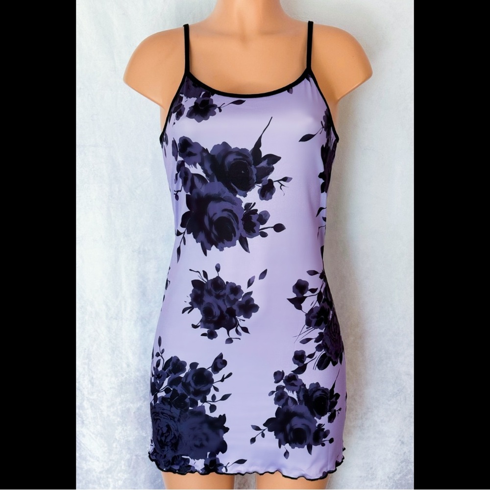 Purple & Black Rose, Night Slip